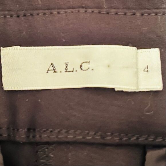 A.L.C. Colby Straight Pleated Trousers NWOT - Picture 4 of 9